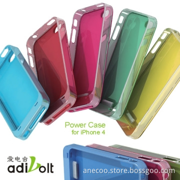 Portable Mobile Battery Case Charger for iPhone 4